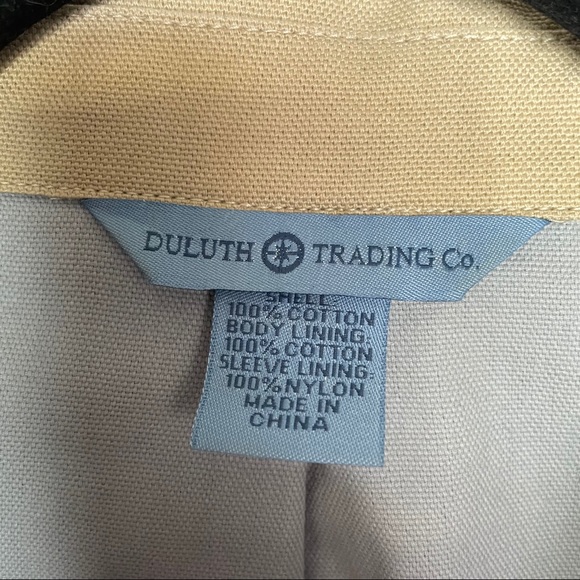 😊Host Pick😊Duluth Trading Co. Khaki Jacket - Picture 9 of 9
